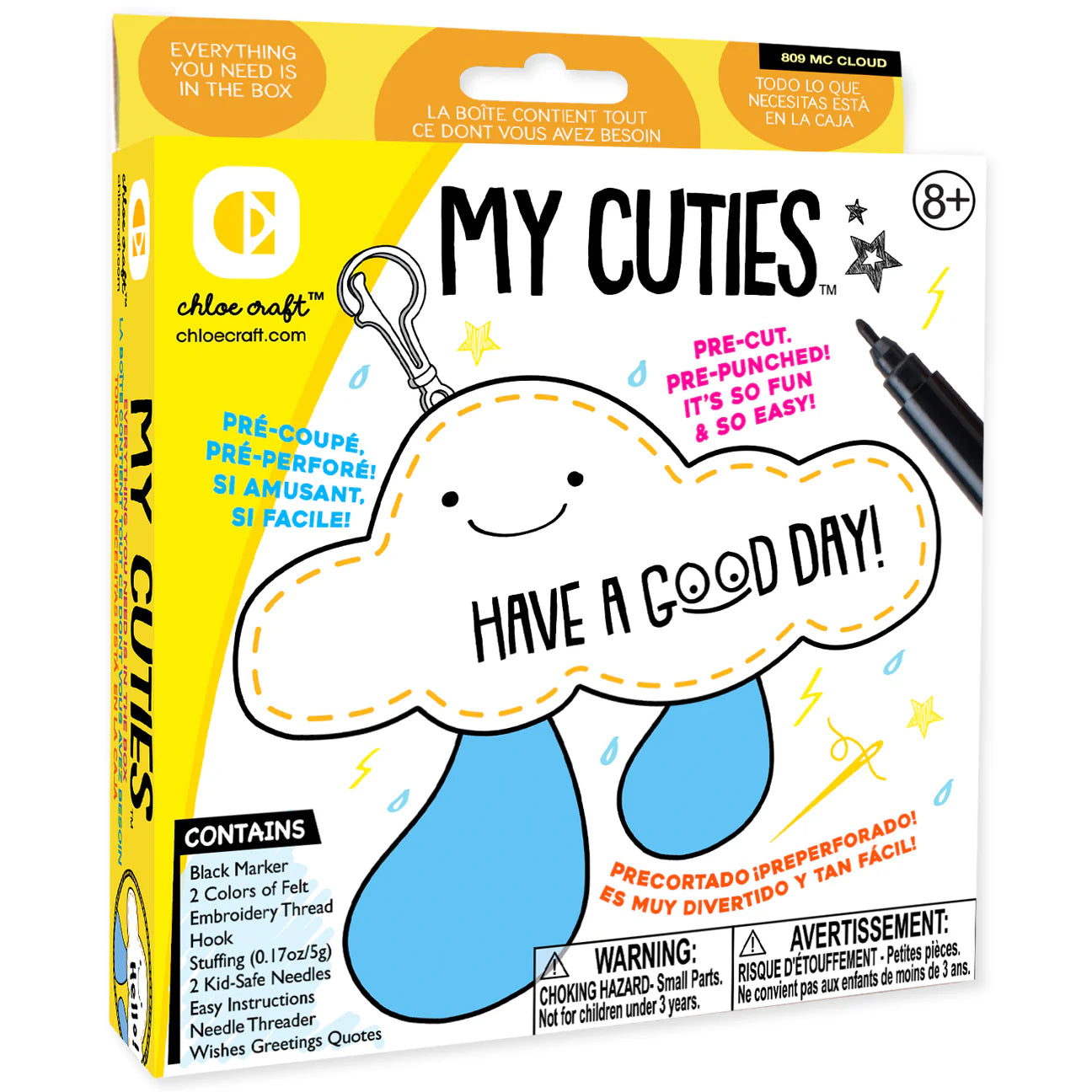 My Cuties - Plush Keychain Sewing Kit for Kids