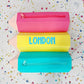 Engraved Jelly Pencil Case