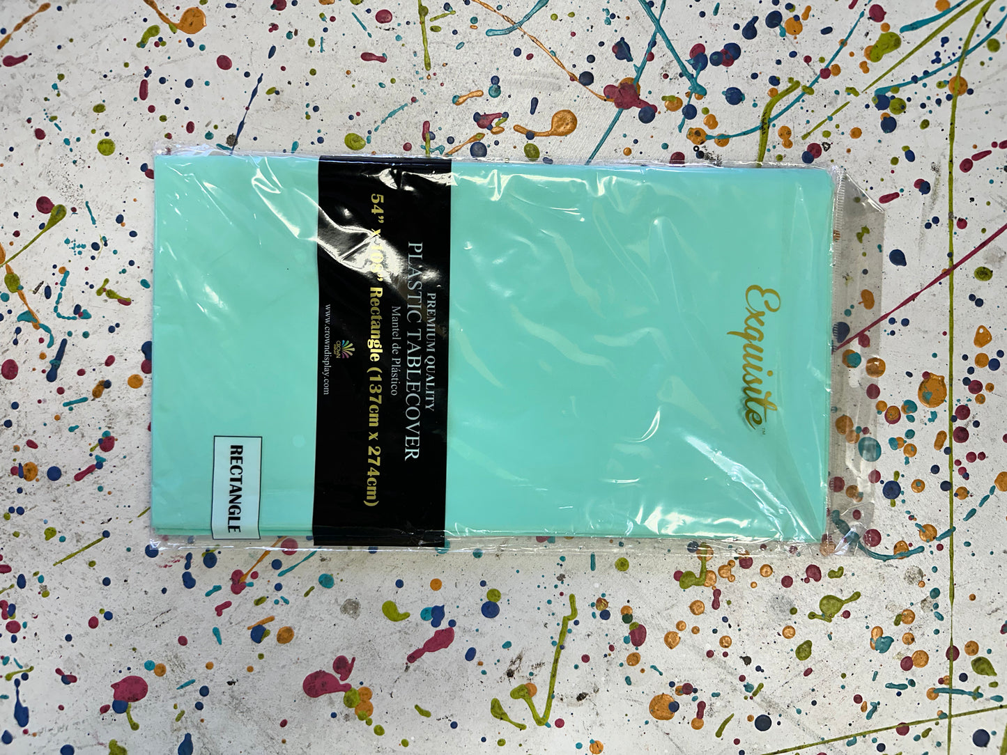 Plastic Tablecover - 54”x108”