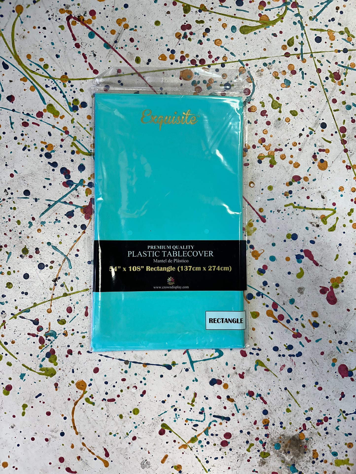Plastic Tablecover - 54”x108”