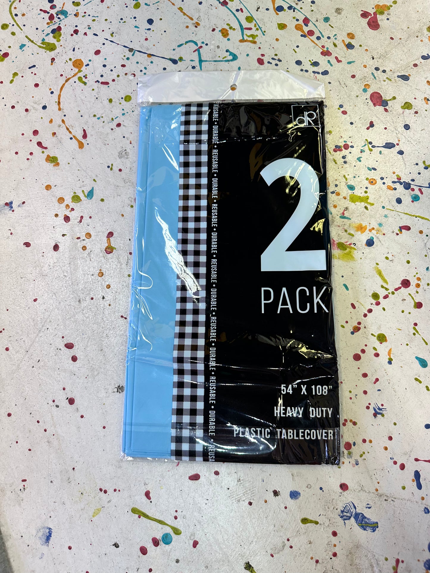 Reusable Heavy Duty Plastic Tablecover